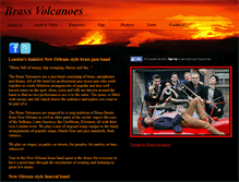 Tablet Screenshot of brassvolcanoes.com